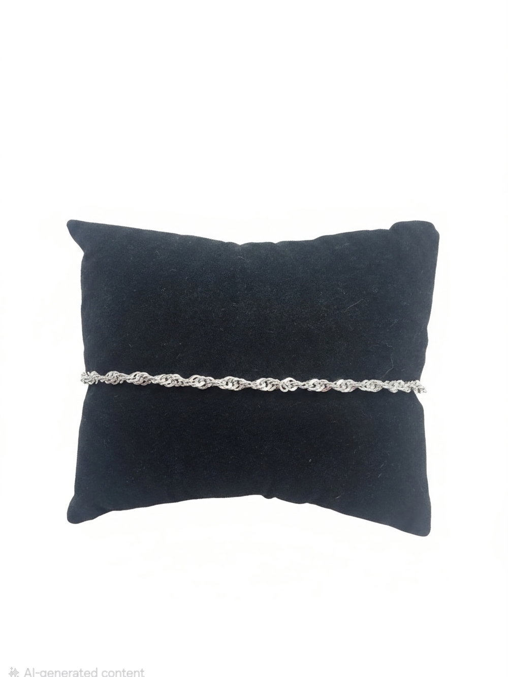 .925 Classic Silver Rope Chain Bracelet - 8 in Unisex